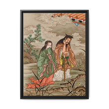 Chinese tales, vintage Japanese painting by G.A. Audsley - NOMADEN ART GALLERY