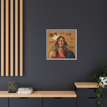 Indian chief portrait illustration