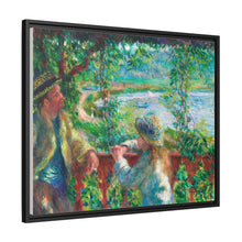Cerca del lago (1879-1890) de Pierre-Auguste Renoir