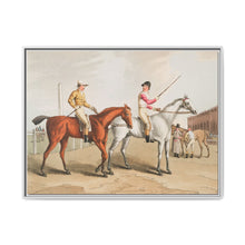 Illustration of jockies from The Costume of Yorkshire (1814) by George Walker - NOMADEN ART GALLERY