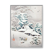 Sawatari in Snow (1936) print in high resolution by Hiroaki Takahashi - NOMADEN ART GALLERY
