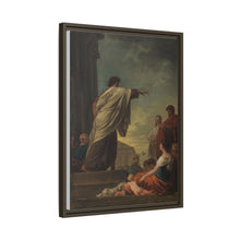 The Predication of Saint Paul by Joseph Benoiit Suvee