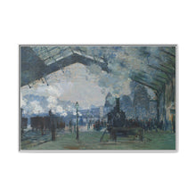 Arrival of the Normandy Train, Gare Saint-Lazare by Claude Monet - NOMADEN ART GALLERY
