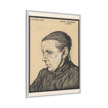 Portret van Dina Klaver (1916) by Julie de Graag