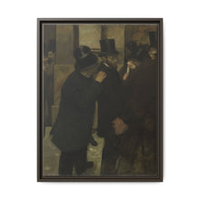 Portraits at the Stock Exchange (1878-1879) by Edgar Degas - NOMADEN ART GALLERY