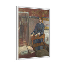 Hélène Rouart in her Father's Study (1886) by Edgar Degas