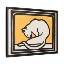 A waxing cat (1918) by Julie de Graag