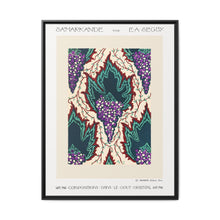 Grape pattern Art Nouveau pochoir print in oriental style. Original from our own 1914 edition of Samarkande - NOMADEN ART GALLERY