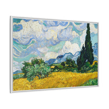 Vincent Van Gogh's Wheat Field with Cypresses (1889). Famous painting, original from the MET Museum - NOMADEN ART GALLERY