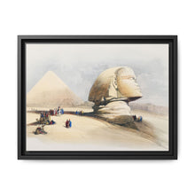 The Great Sphinx Pyramids of Gezeeh illustration bby David Roberts (1796–1864) - NOMADEN ART GALLERY