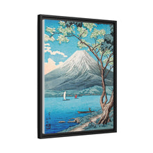 Impresión del monte Fuji desde el lago Yamanaka en alta resolución por Hiroaki Takahashi 