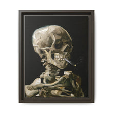 Vincent van Gogh's (1886) Head of a skeleton with a burning cigarette - Vintage Wall Art - NOMADEN ART GALLERY