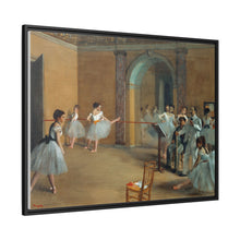 Edgar Degas's The Dance Foyer at the Opera on the rue Le Peletier (1872)