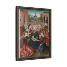 The Virgin and Child with Four Holy Virgins (c. 1495 - c. 1500) by Master of the Virgo inter Virgines