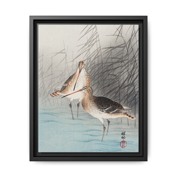 Two bar-tailed godwits (1926) by Ohara Koson