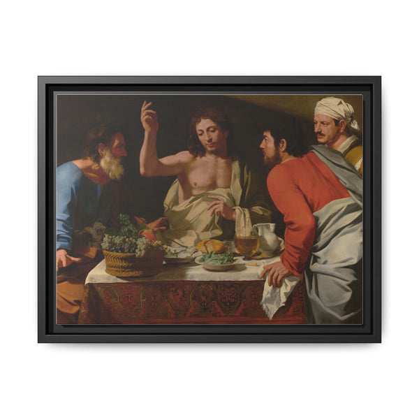 The Supper at Emmaus by Bartolomeo Cavarozzi - NOMADEN ART GALLERY