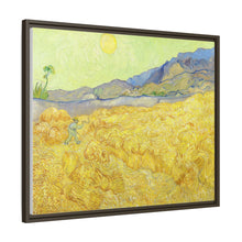 Van Gogh's Wheatfield with a reaper (1889) - NOMADEN ART GALLERY