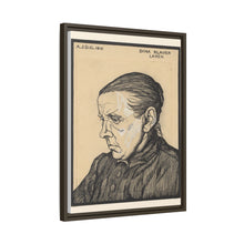 Portret van Dina Klaver (1916) by Julie de Graag