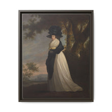 Portrait of a Lady Wearing an Elaborate Hat (1785-90) by British - NOMADEN ART GALLERY