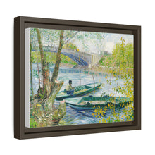 Fishing in Spring, the Pont de Clichy (Asnières) (1887) by Vincent Van Gogh - NOMADEN ART GALLERY