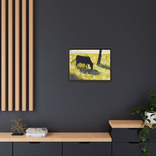 Black Cow in a Meadow (ca. 1881) by Georges Seurat
