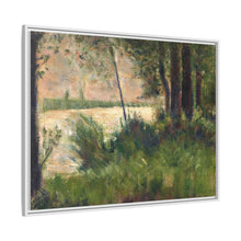 La ribera herbosa de Georges Seurat (1881-1882)