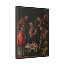 Adoration of the Shepherds with Saints Francis and Saint Carlo Borromeo by Antonio d Enrico called Tanzio da Varallo
