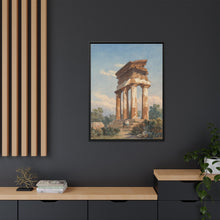 A Temple Ruin in Agrigento (c. 1825) by Carl Wilhelm Götzloff: A Classical Landscape