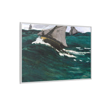 The Green Wave (1866–1867) by Claude Monet - NOMADEN ART GALLERY
