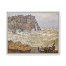 Claude Monet's Stormy Sea in Étretat (1883) - NOMADEN ART GALLERY