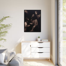 The ecstasy of Saint Francis of Assisi; two angels next to him. Mezzotint by W. Say after L. Carracci