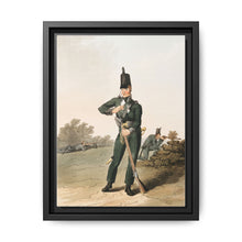 Illustration of North York militia from The Costume of Yorkshire (1814) by George Walker - NOMADEN ART GALLERY