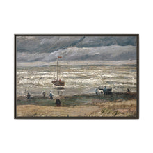 Vincent van Gogh's Beach at Scheveningen in Stormy Weather (1882) - NOMADEN ART GALLERY
