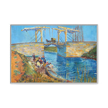Vincent van Gogh's The Langlois Bridge at Arles with Women Washing (1888) - NOMADEN ART GALLERY