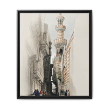 The minaret of the Mosque The Rhamree illustration by David Roberts (1796–1864). - NOMADEN ART GALLERY