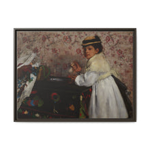 Edgar Degas's Portrait of Mlle Hortense Valpinçon (c. 1871) - NOMADEN ART GALLERY