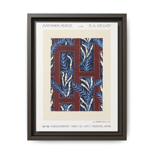 Art Nouveau Flower pattern pochoir print in oriental style. Original from our own 1914 edition of Samarkande - NOMADEN ART GALLERY