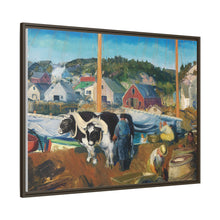 Ox Team, Wharf at Matinicus (1916)