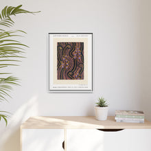 Art Deco Flower pattern pochoir print in oriental style