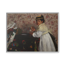 Edgar Degas's Portrait of Mlle Hortense Valpinçon (c. 1871) - NOMADEN ART GALLERY
