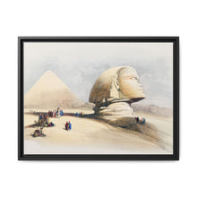 The Great Sphinx Pyramids of Gezeeh illustration bby David Roberts (1796–1864) - NOMADEN ART GALLERY