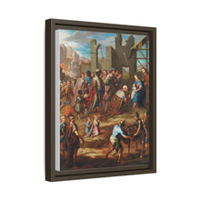 The Adoration of the Kings with Viceroy Pedro de Castro y Figueroa, Duke of La Conquista (La adoracion de los reyes con el virrey Pedro de Castro y Figueroa, duque de la Conquista) by Nicolas Enriquez.