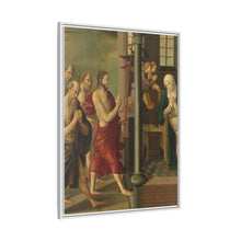 Panel of an Altarpiece with Dispute with the Doctors, on verso is Appearance of Christ to his Mother (c. 1520 - c. 1535) by Master of Alkmaar