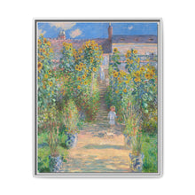 Claude Monet's The Artist's Garden at Vétheuil (1881) - NOMADEN ART GALLERY