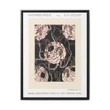 Flower pattern Art Deco stencil print in oriental style. Original from our own 1914 edition of Samarkande - NOMADEN ART GALLERY