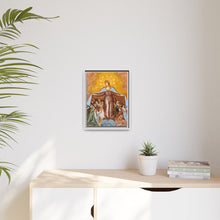 Fresco of Virgin-of-Mercy on the northern wall of the subsidiary church Saint Anna in Saager