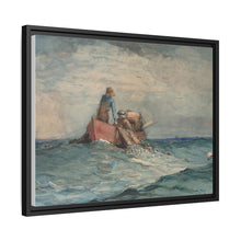 Hauling in the Nets (1887) by Winslow Homer