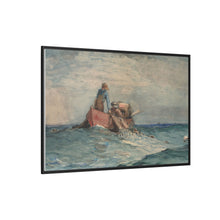 Hauling in the Nets (1887) by Winslow Homer