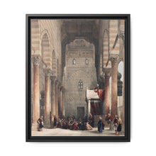 Interior of the mosque of the Metwalys (Metwalis) illustration by David Roberts (1796–1864) - NOMADEN ART GALLERY