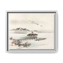 Cottage by the sea by Kōno Bairei (1844-1895) - NOMADEN ART GALLERY
